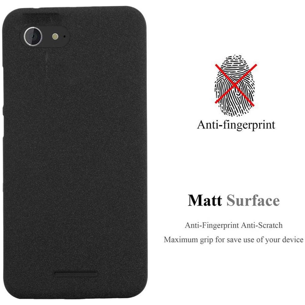 Custodia Compatibile Con Sony Xperia E3 In Frost Nero - Coperchio Protettivo In Silicone Tpu Flessibile - Foto 2