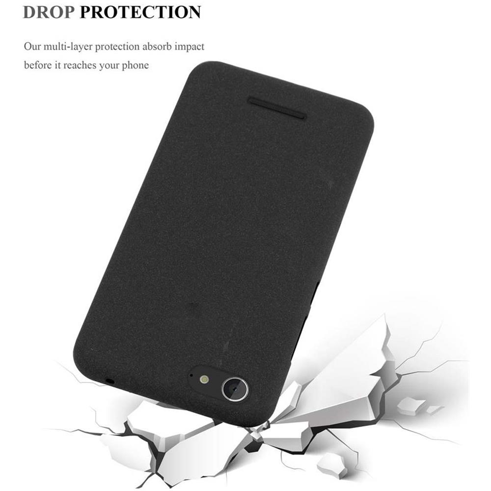 Custodia Compatibile Con Sony Xperia E3 In Frost Nero - Coperchio Protettivo In Silicone Tpu Flessibile - Foto 8
