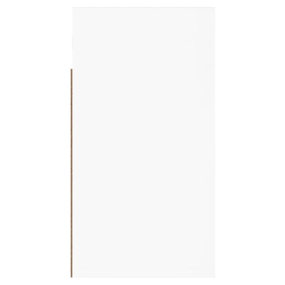 Comodini A Muro 2 Pz Bianco Lucido 50x36x40 Cm - Foto 7