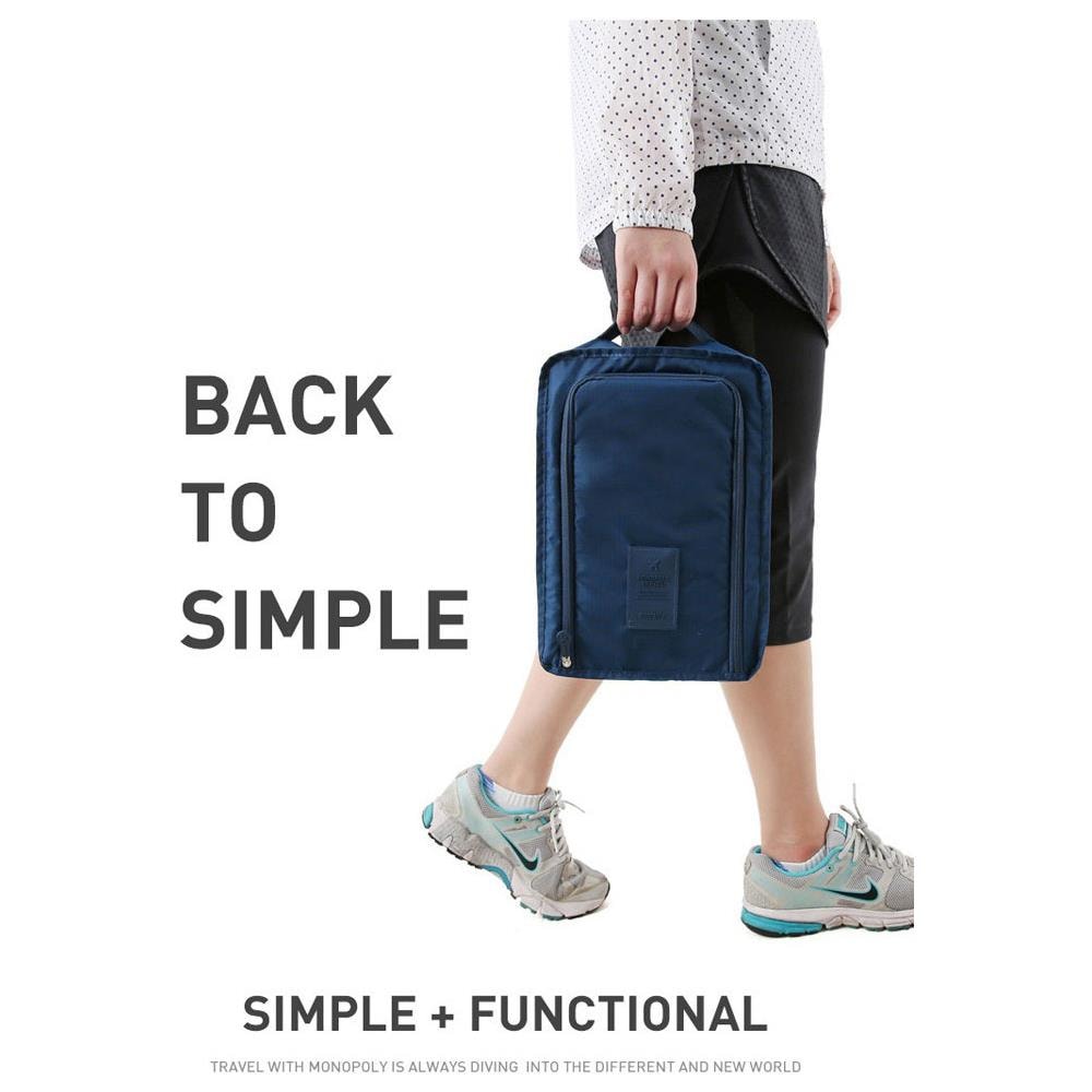 Borsa Per Riporre Le Scarpe Blue - Foto 2