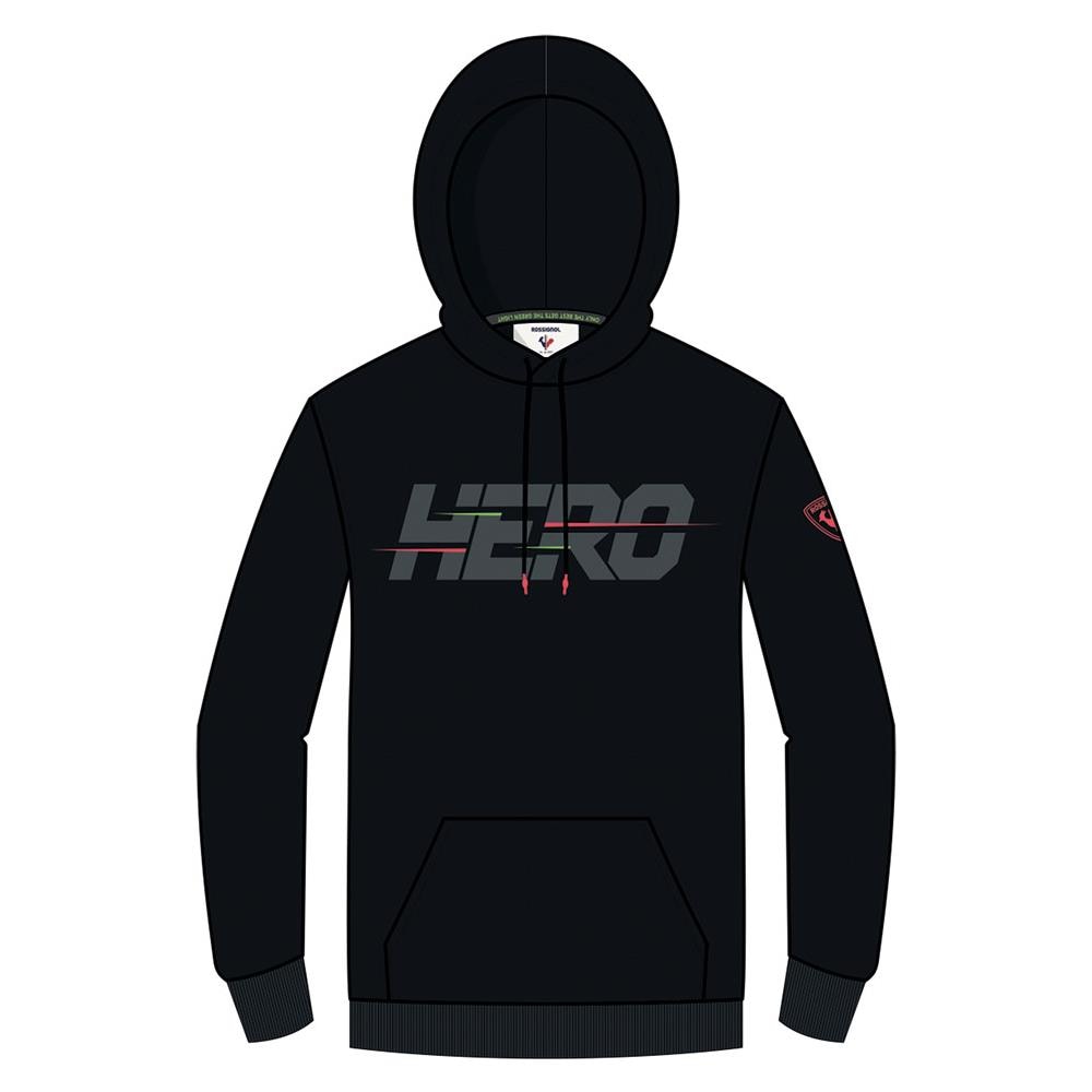 Felpa Hero Hoodie Uomo - Black M - Foto 1