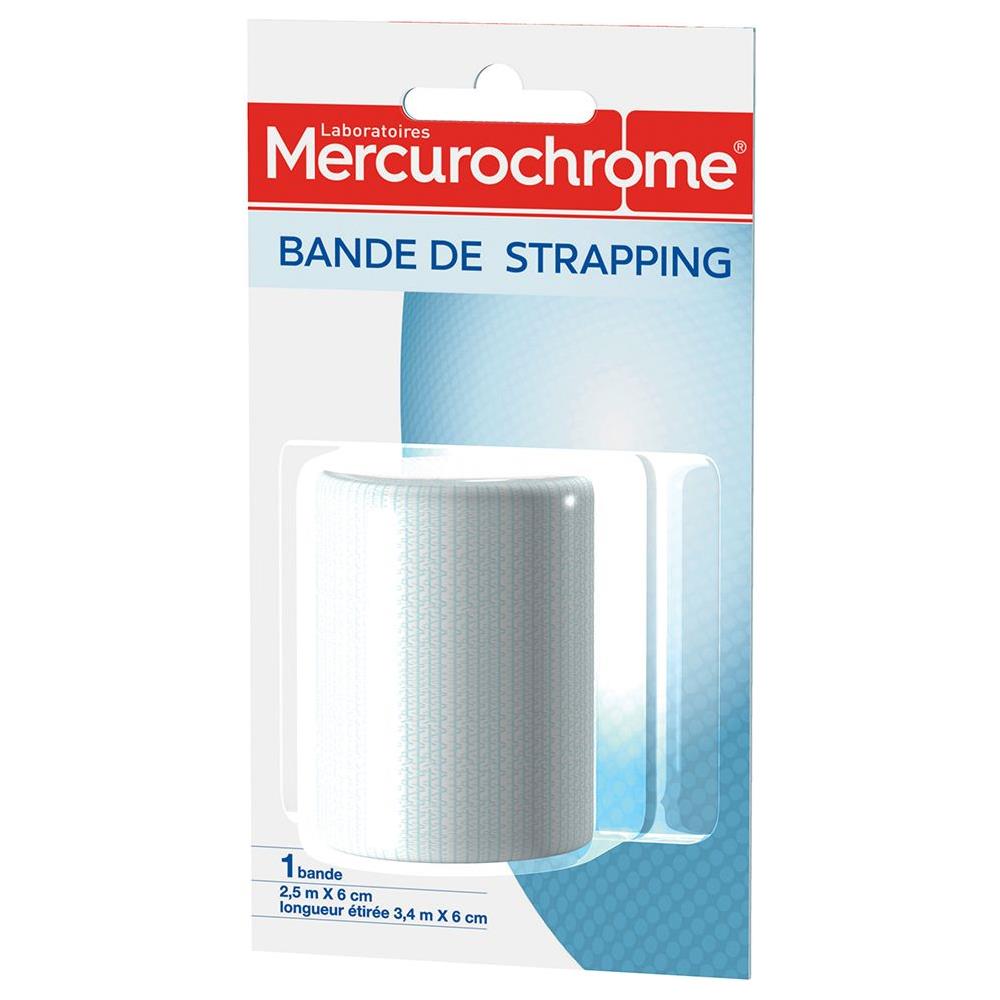 Fascia De Strapping 2,5 M X 7 Cm Mercurocromatica - Foto 1