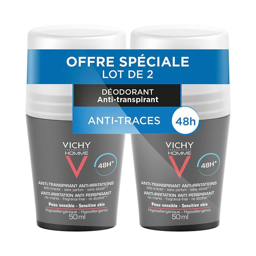Deodorante Sfera Antitraspirante 48h Pelle Sensibile 2x50 Ml Uomo - Foto 1