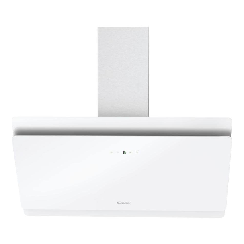 Cappa a Parete Inclinata Cvma90w 90 cm Colore Colore Bianco - Foto 1