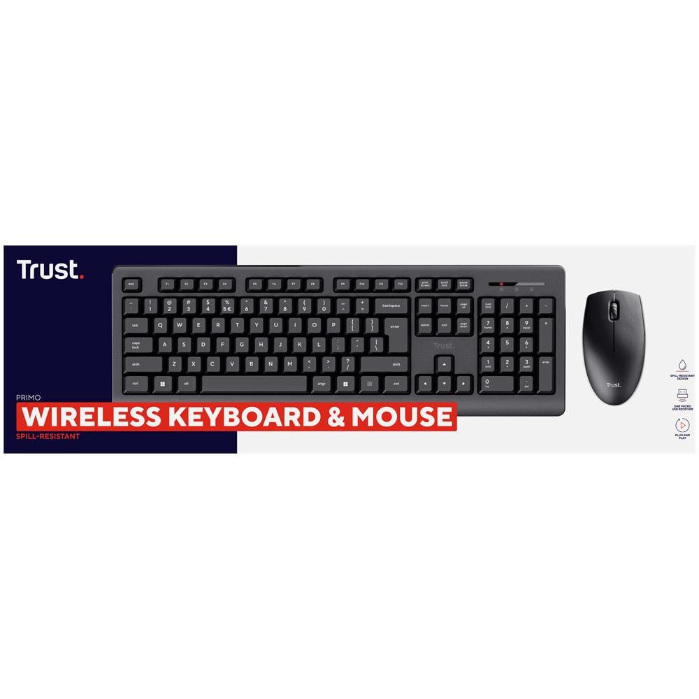 Tastiera e Mouse Wireless 25433  (Layout Spagnolo) Colore Nero - Foto 8
