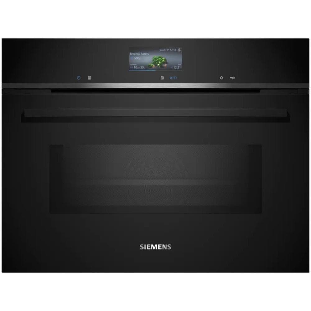 iQ700 CM776GKB1 forno 45 L 900 W Nero, Acciaio inox - Foto 1