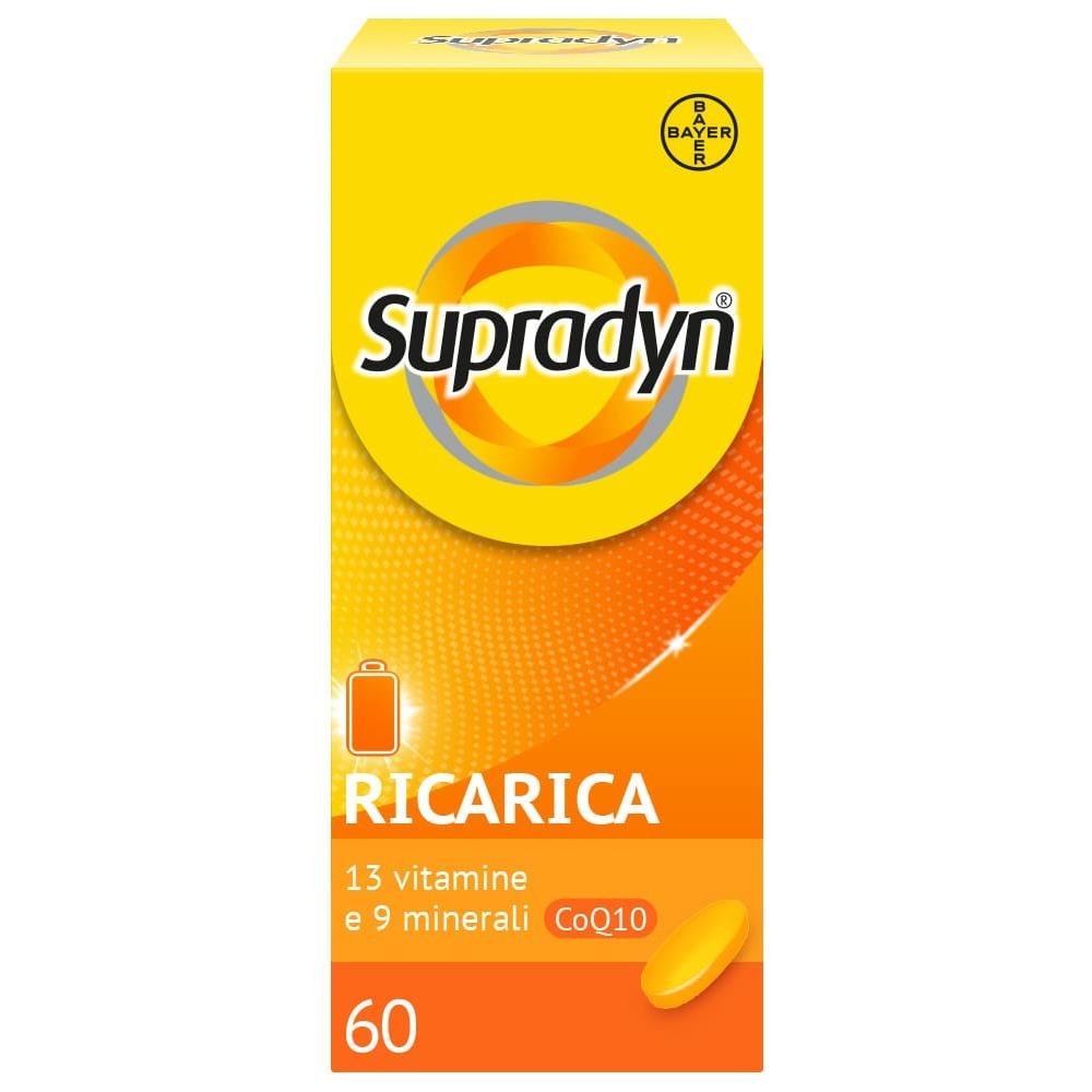 Supradyn Ricarica Integratore Multivitaminico Completo Vitamine e Minerali, 60 Compresse - Foto 1