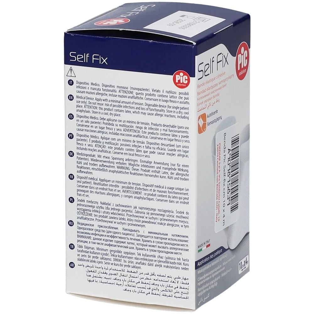 Benda Elastica Autoadesiva Pic Self Fix 10X400 cm Fustella - Foto 1