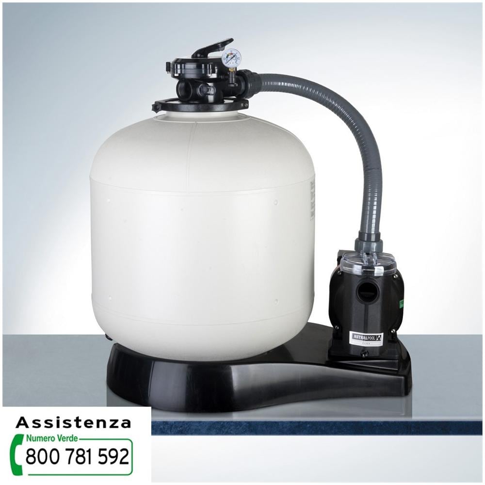 Filtro A Sabbia Con Prefiltro, Ø 600 Mm, Valvola 6 Posizioni - Foto 1