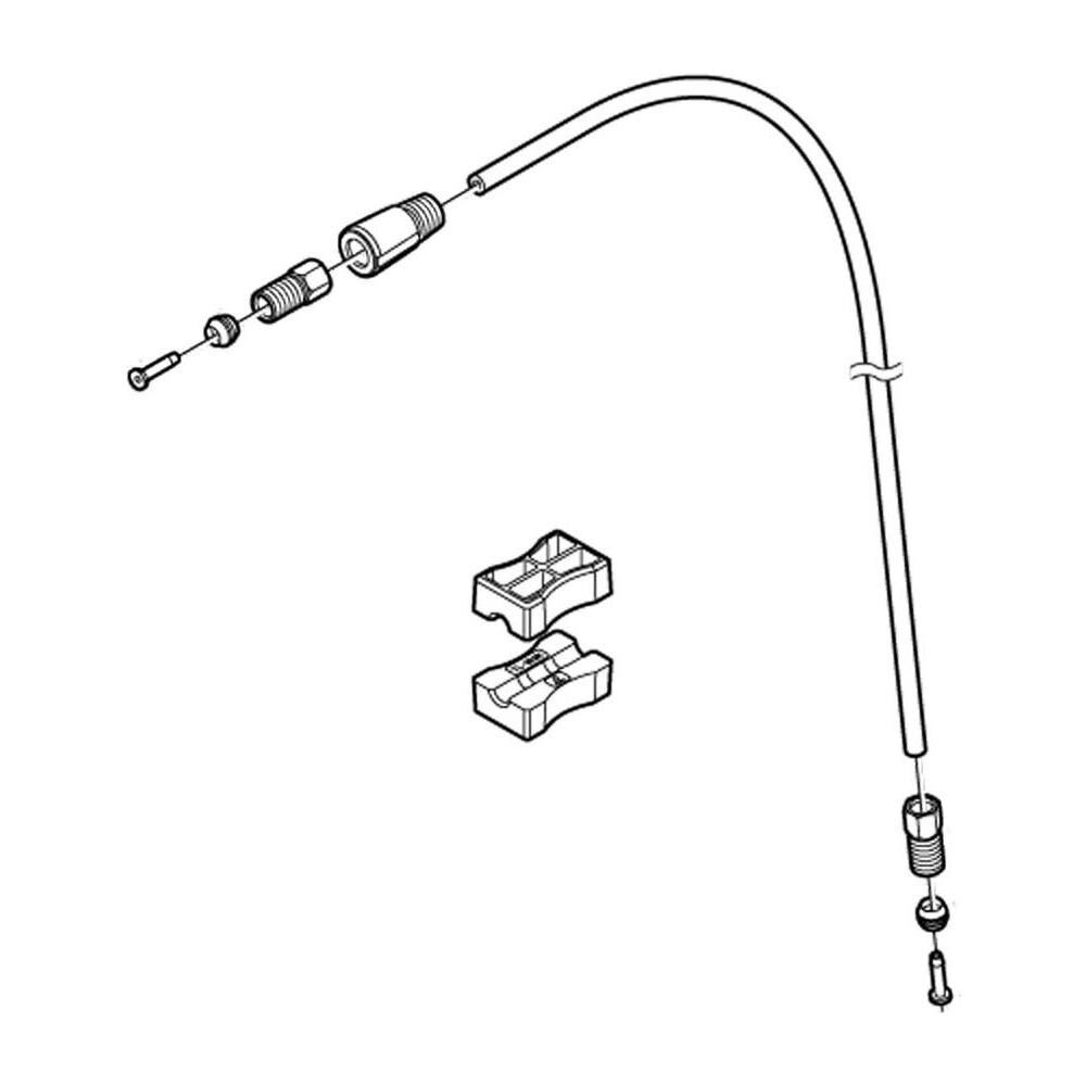Cavo Idarulico Sm-bh90-ss 1000mm Black - Foto 1