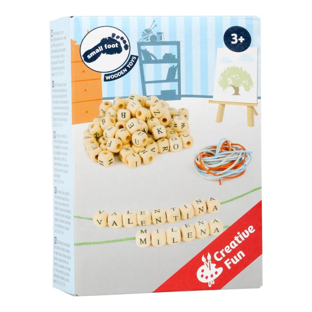 Kit Creazione Accessori Dadi In Legno Con Lettere - Foto 2