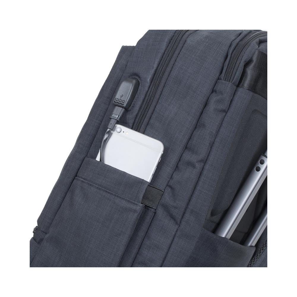 8365 Laptop Rucksack 17.3 schwarz - Foto 2