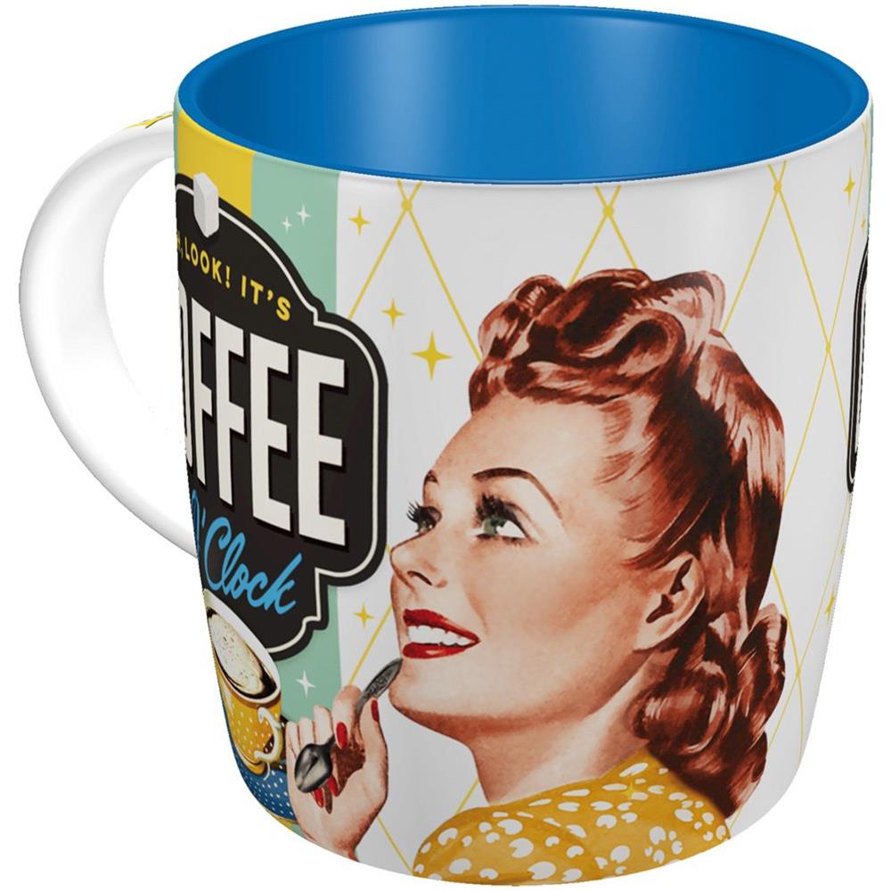43019tazza Say It 50's Coffee O' Clock - Foto 1