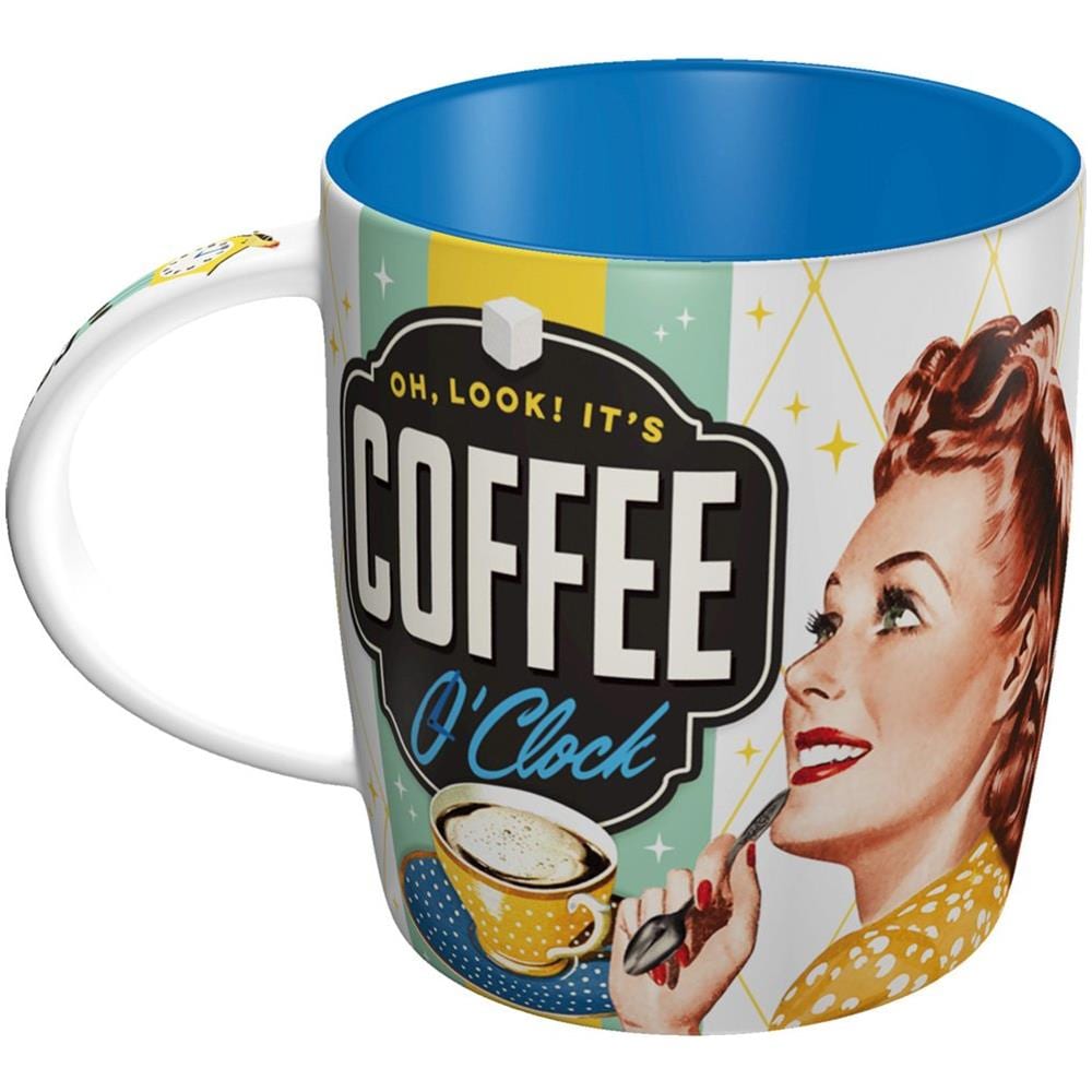 43019tazza Say It 50's Coffee O' Clock - Foto 2