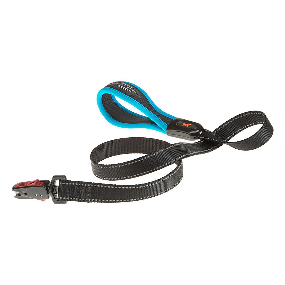 Guinzaglio Per Cani Ergofluo Matic G25/120 Impugnatura Imbottita E Moschettone Magnetico - Foto 1