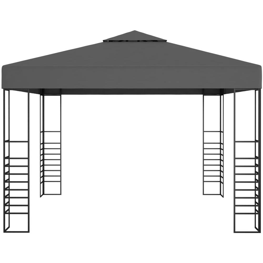 Gazebo Da Giardino 3x3 M Antracite - Foto 2