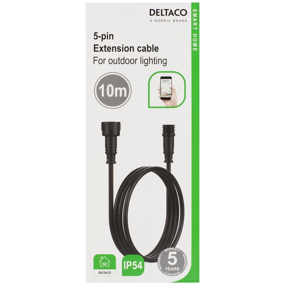 Smart Home Prolunga Per Luci Da Giardino / Coperta, Ip54, 10m, En - Foto 3