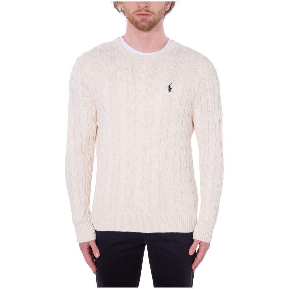 Maglia Uomo A Trecce In Cotone - Foto 2