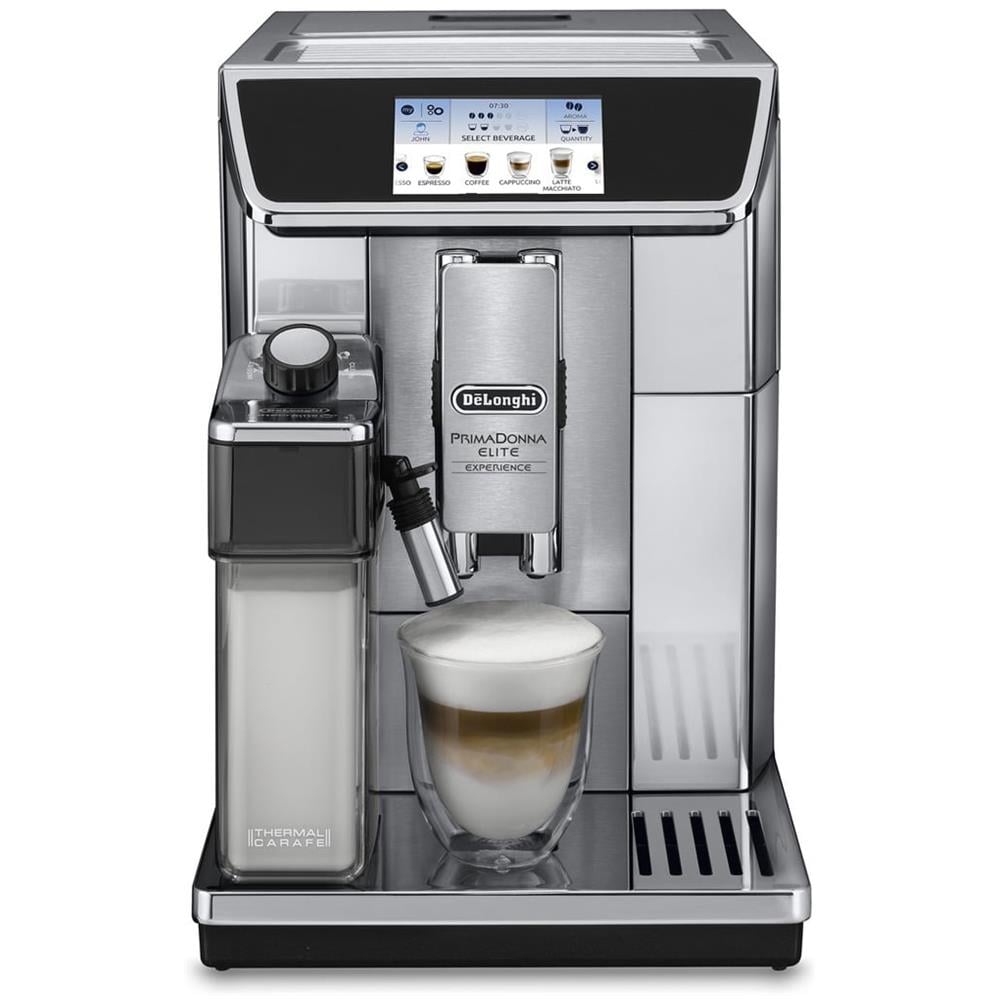 Macchina da Caffè Espresso Automatica Potenza 1450 Watt Colore Nero Nero / Metallico - Foto 6
