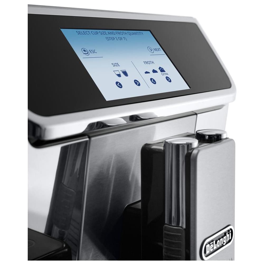 Macchina da Caffè Espresso Automatica Potenza 1450 Watt Colore Nero Nero / Metallico - Foto 2