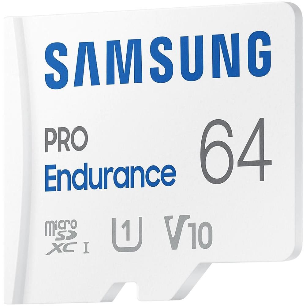 MicroSD PRO Endurance 64 GB Velocità UHS-I di Classe V10 fino a 100 MB / s in lettura Adattatore SD - Foto 2