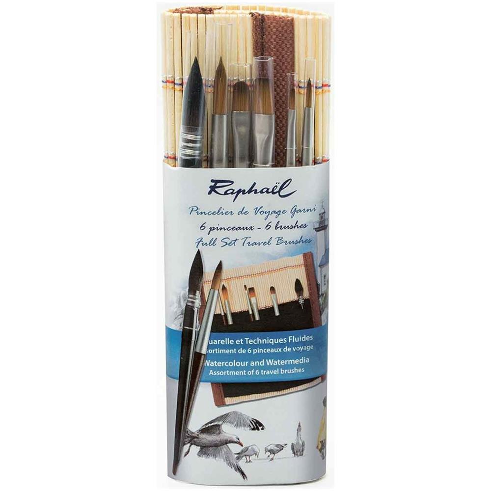 Scatola Di Spazzole Da Viaggio In Bambù 16 Cm - Foto 1