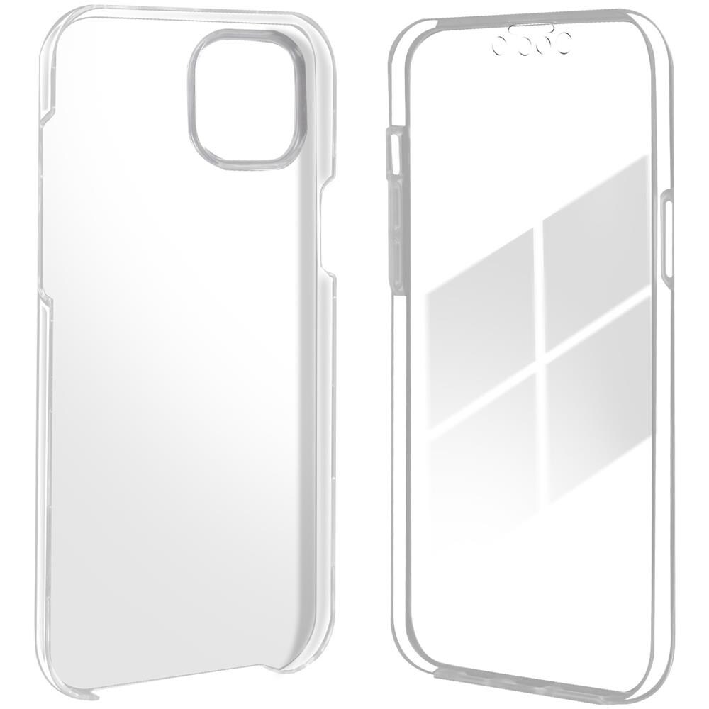 Cover Iphone 14 Plus Retro Rigido E Fronte Flessibile - Trasparente - Foto 2