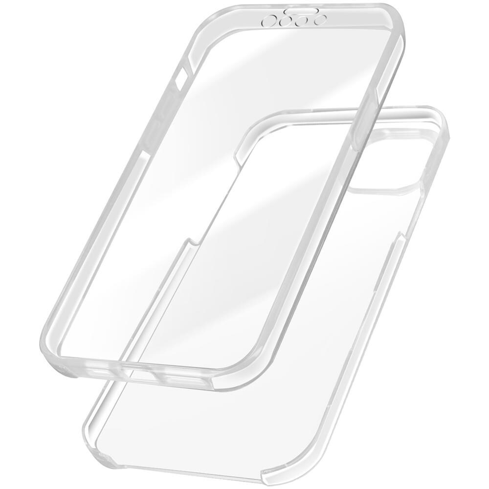 Cover Iphone 14 Plus Retro Rigido E Fronte Flessibile - Trasparente - Foto 1