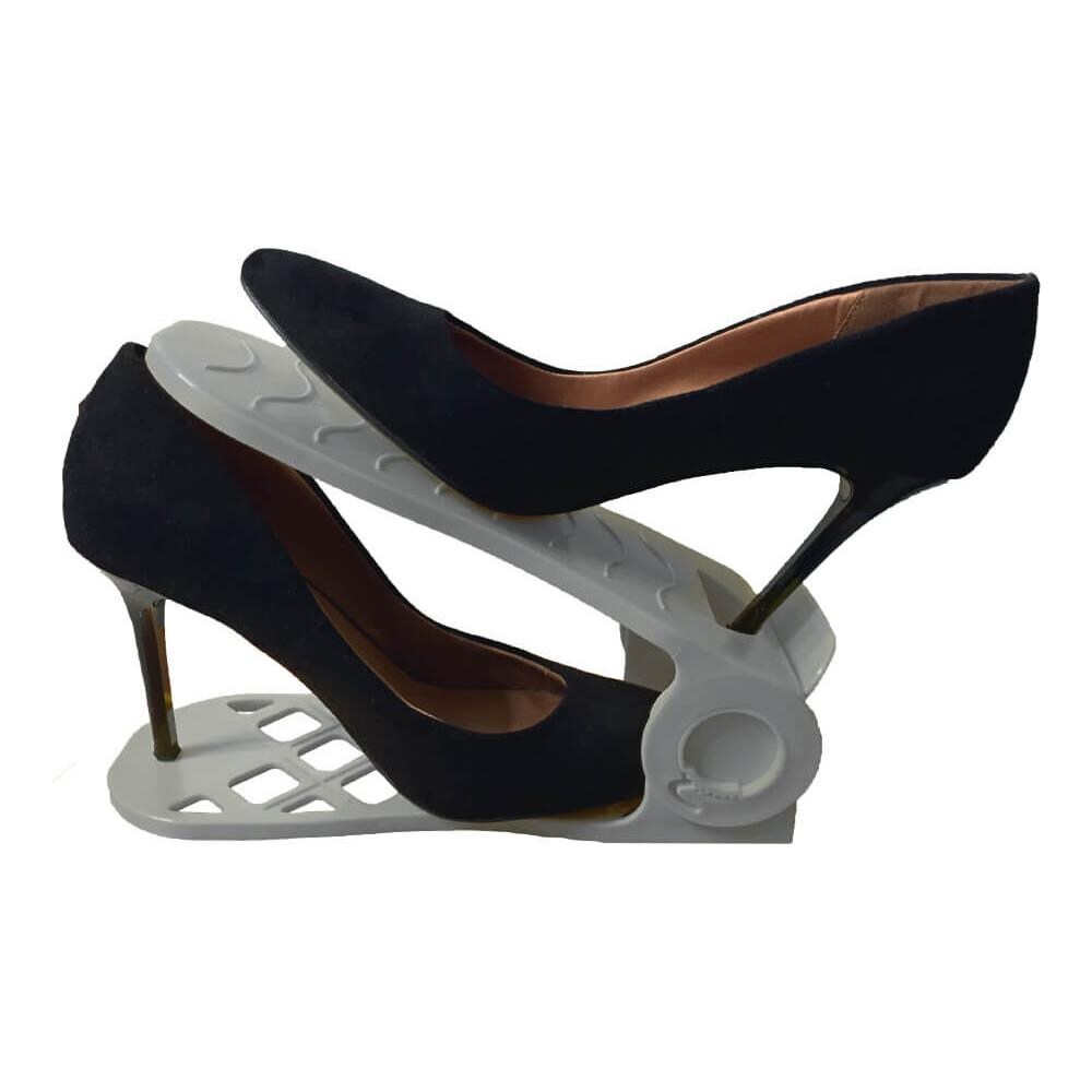 Set Di 8 Organizer Per Scarpe - Sistema Di Stoccaggio Delle Scarpe Facile E Veloce - Sistema Regolabile - Foto 1