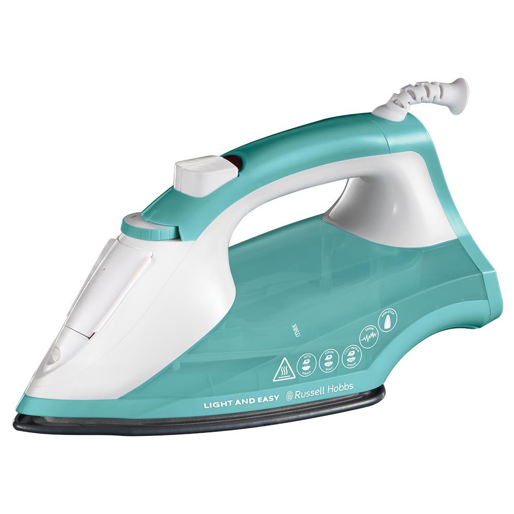 Ferro da Stiro a Vapore Light & Easy Capacità 0,24 Litri Potenza 2400 Watt Colore Verde / Bianco - Foto 1