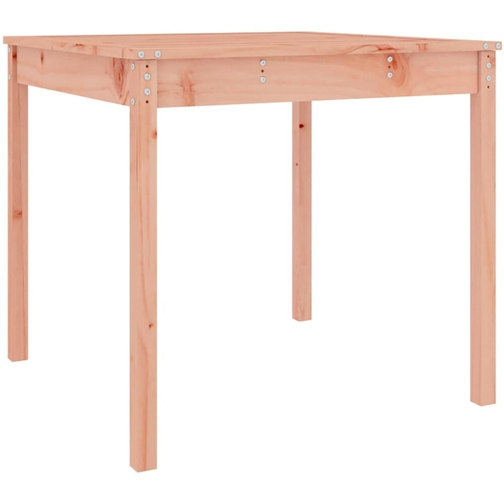 Tavolo Da Giardino 82,5x82,5x76 Cm In Legno Massello Di Douglas - Foto 1