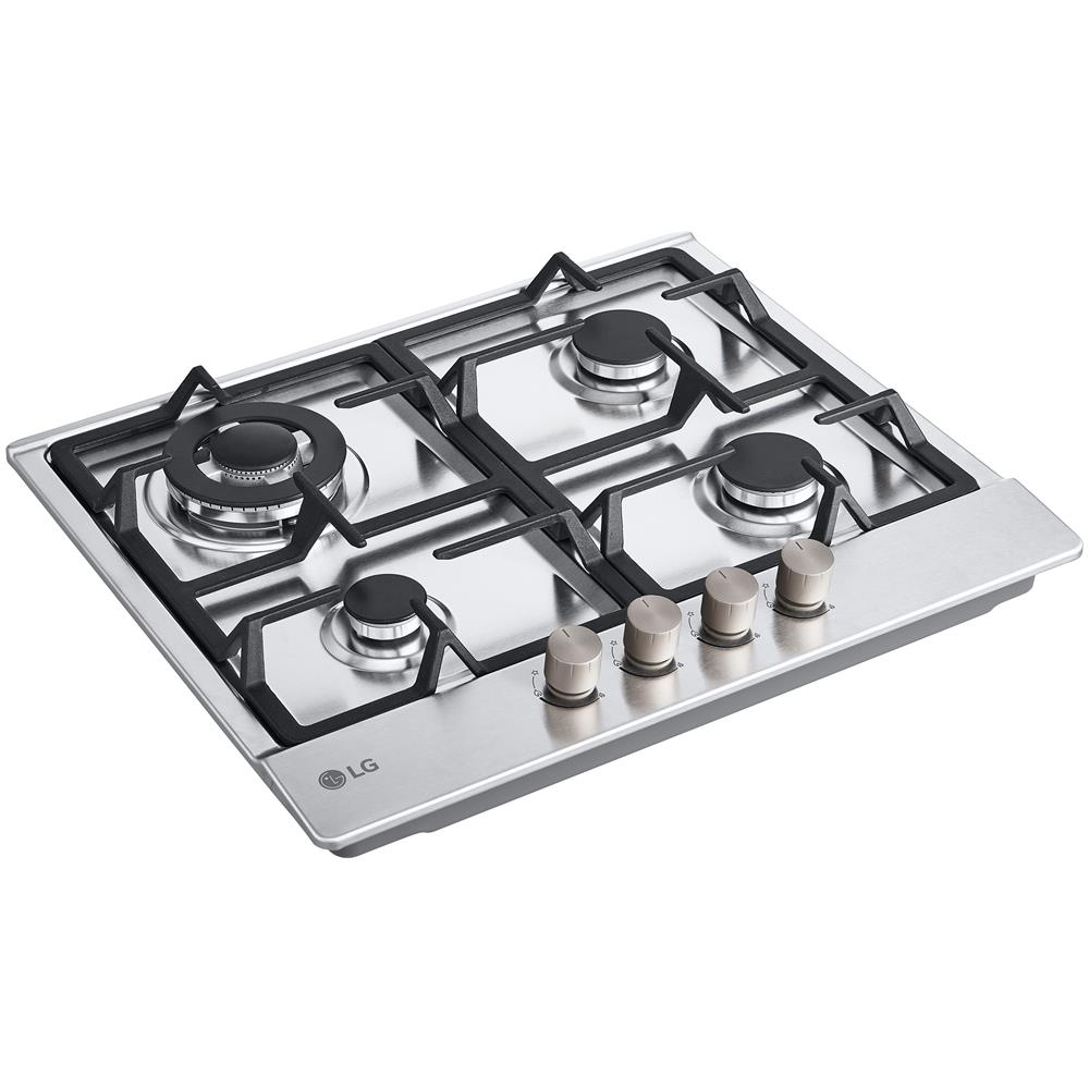 CBGZ2414S Piano cottura a gas 60cm, 8,5kW, 4 bruciatori, Griglie in ghisa, Piatto inox - Foto 14