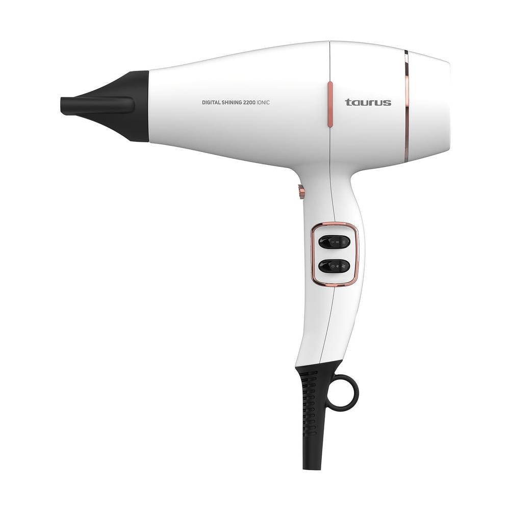 Digital Shining 2200 Ionic asciuga capelli 2200 W Bianco - Foto 1