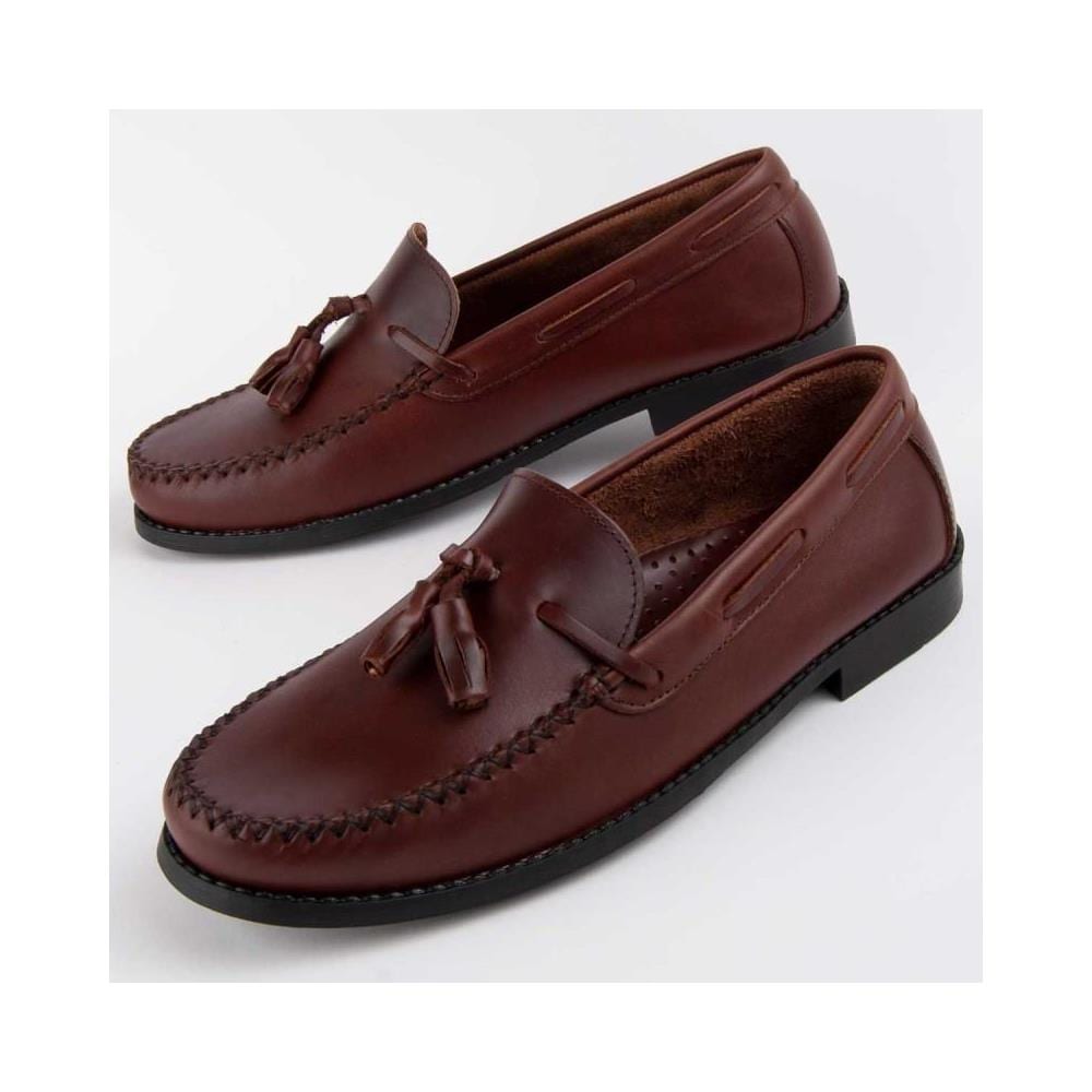 Mocassino Mocca8 Marrone. - Foto 1