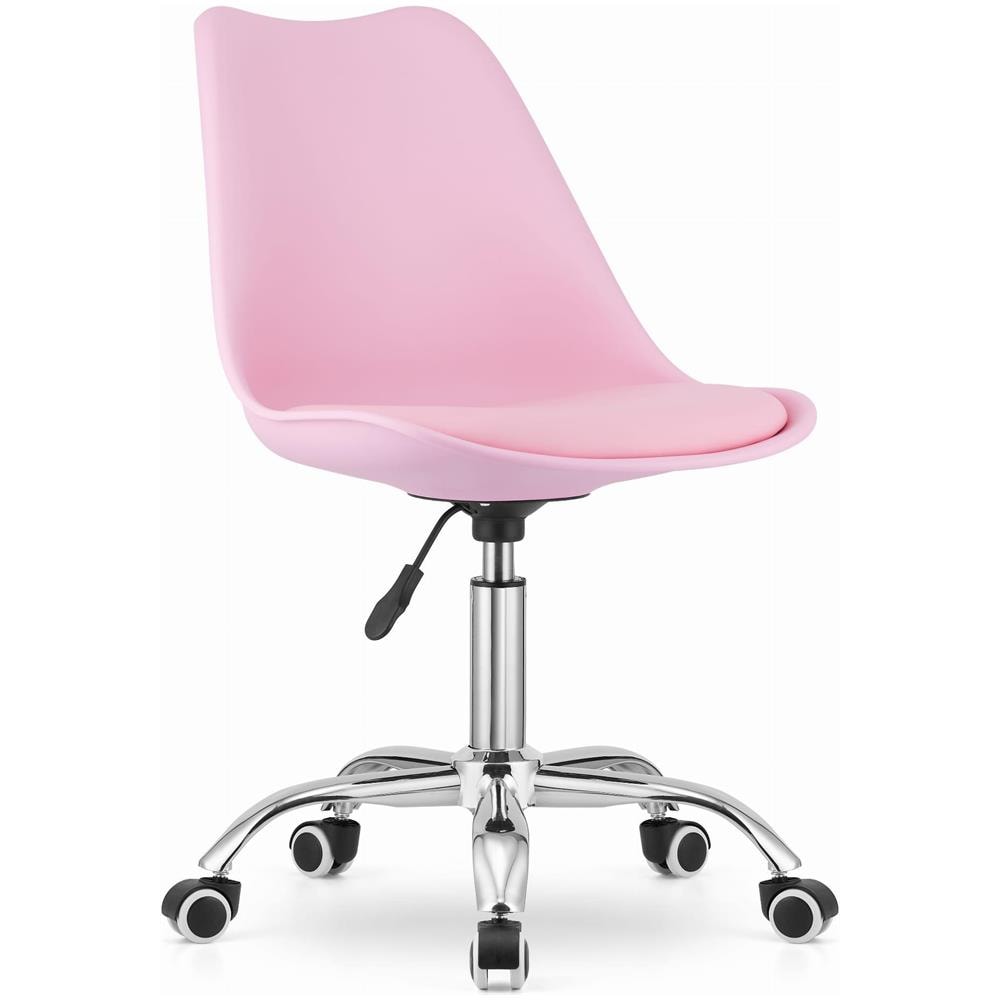 VIRO SEDIA GIREVOLE Rosa Design Ergonomico Regolabile - Foto 1