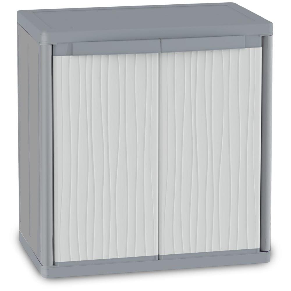 Armadio Jumbo 900 wave basso 2 ante e 2 ripiani L89,7 x P53,7 x H94,5 - Foto 1