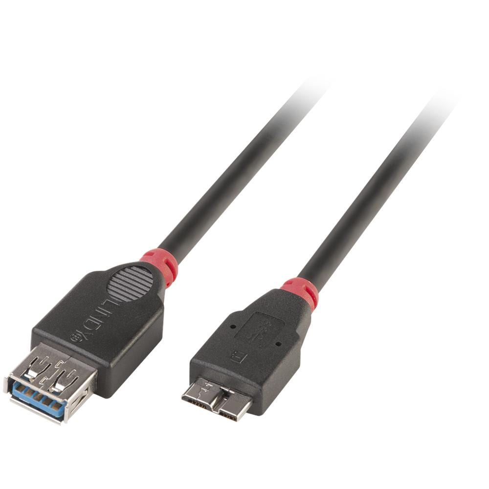 Cavo Usb 3.0 Micro-b / A Otg. 0.5m - Foto 1