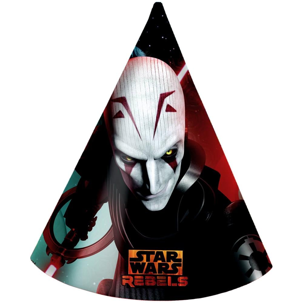 Lotto Di Cappellini Da Festa Di Star Wars Rebels Taglia Unica - Foto 1