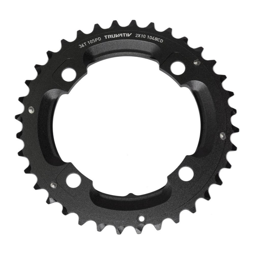 Corona Mtb 36t 104mm Alu Black - Foto 1