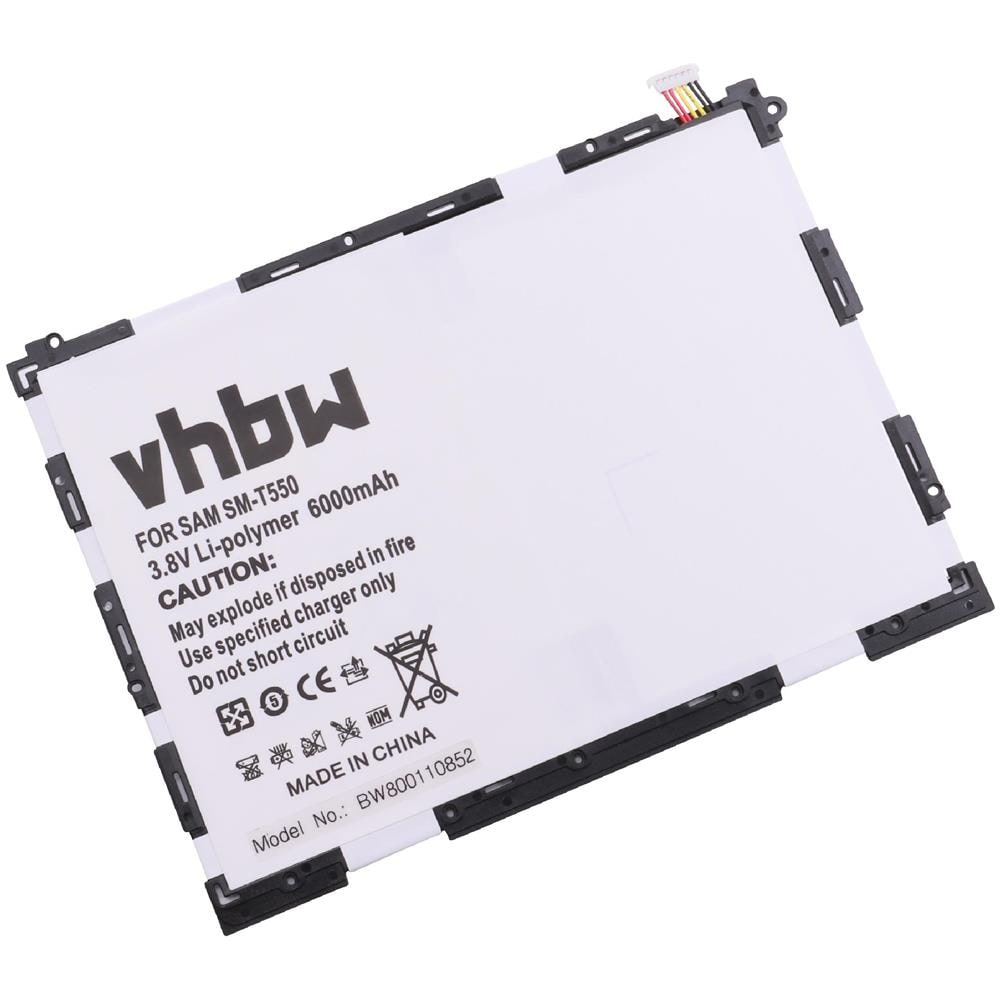 Li-polymer Batteria 6000mah (3.8v) Per Netbook Tablet Samsung Galaxy Sm-p350, Sm-p351, Sm-p550, Sm-p555 Sostituisce Eb-bt550aba, Eb-bt550abe. - Foto 2