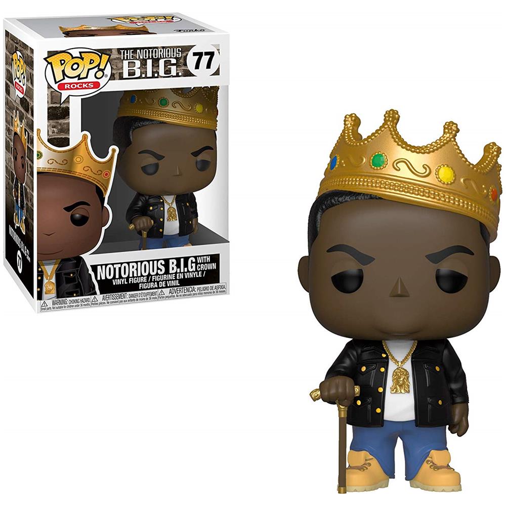 Action Figure Funko Pop! Rocks - Notorious B. i. g. (no Glasses) - Foto 1
