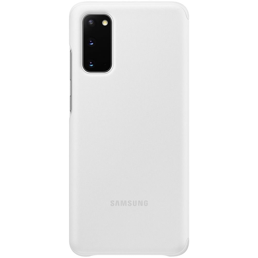 trasparente View Cover Galaxy S20 bianco - Foto 2