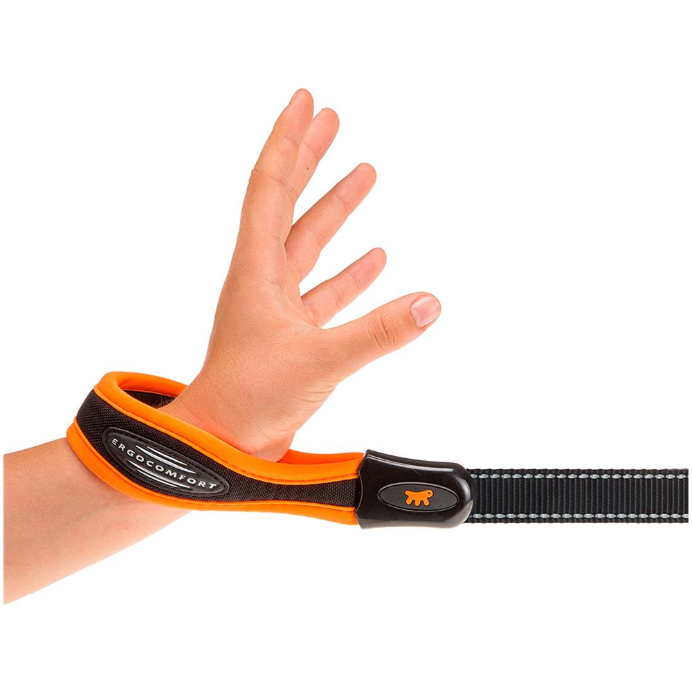 Guinzaglio Per Cani Ergofluo Matic G25/120 Impugnatura Imbottita E Moschettone Magnetico - Foto 1