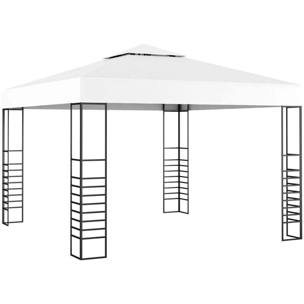 Gazebo Da Giardino 3x3 M Bianco - Foto 1