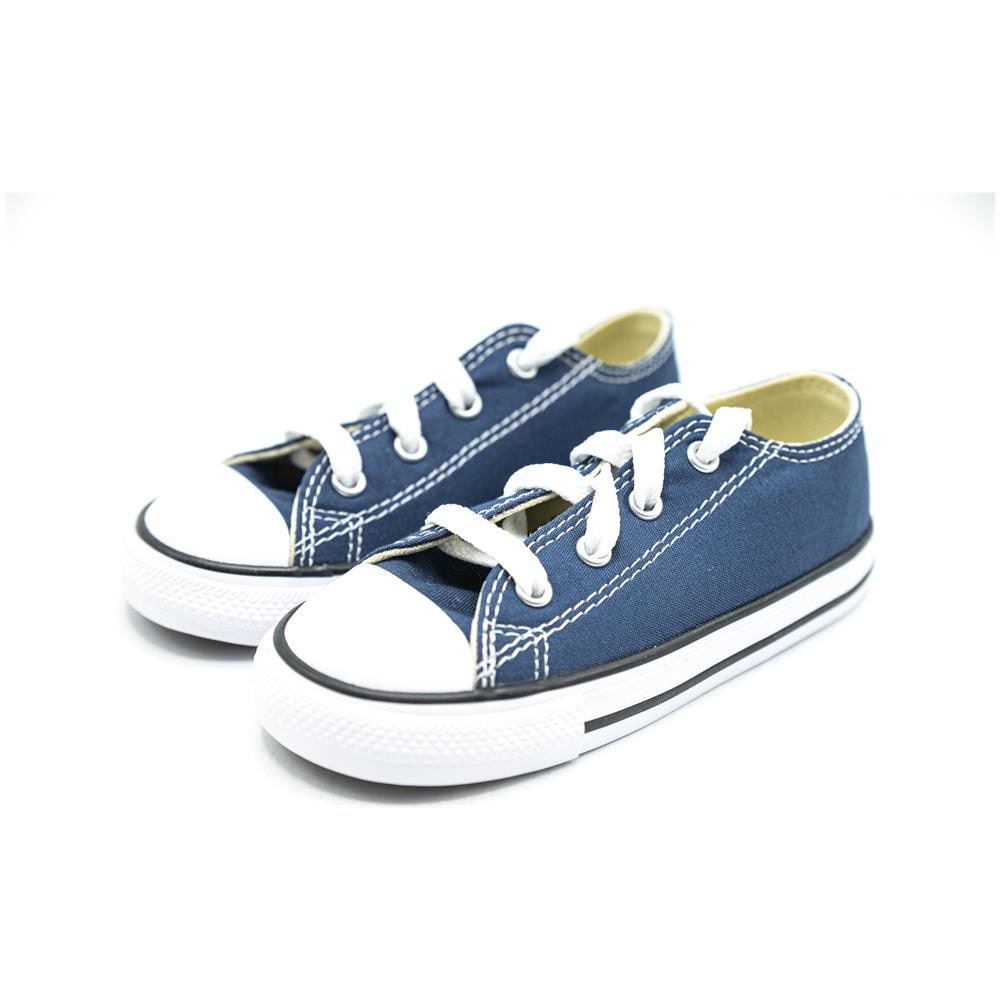 Chuck Taylor Inf C / T A / S Ox Canvas, Pantofole Unisex-bambini, Blu (navy 410), 18 Eu - Foto 11