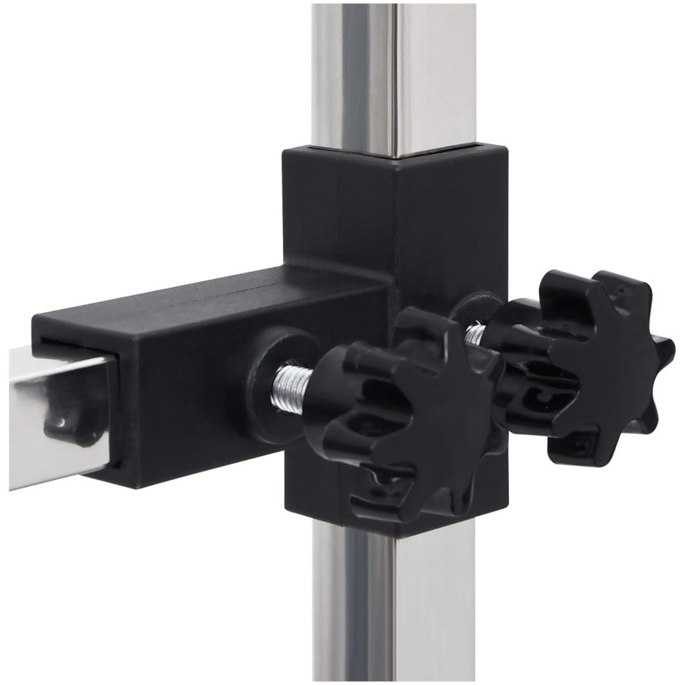 Tavolo Toelettatura per Cani Regolabile con 2 Anelli e Cesto - Foto 8