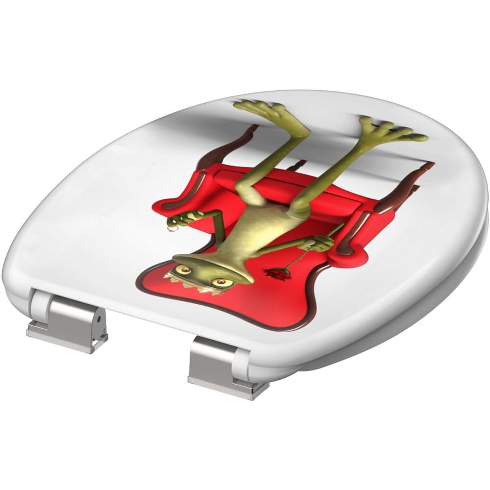 Tavoletta WC con Chiusura Ammortizzata FROG KING - Foto 2