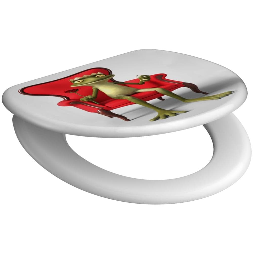 Tavoletta WC con Chiusura Ammortizzata FROG KING - Foto 1