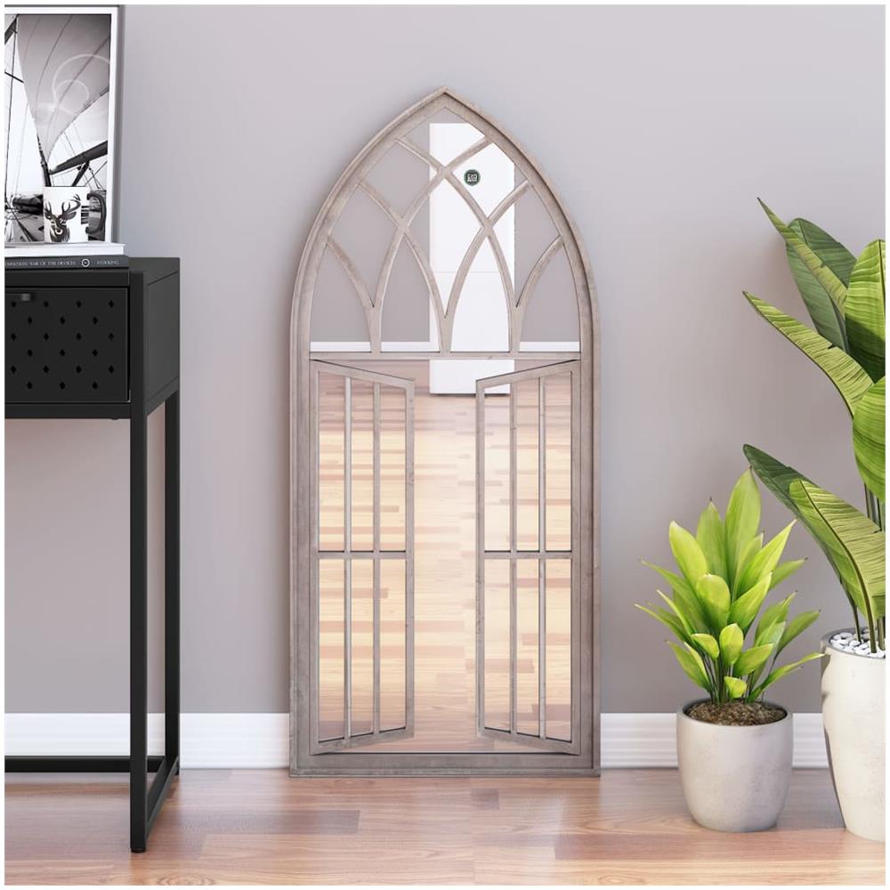 Specchio Sabbia 100x45 Cm In Ferro Per Uso Interno - Foto 1