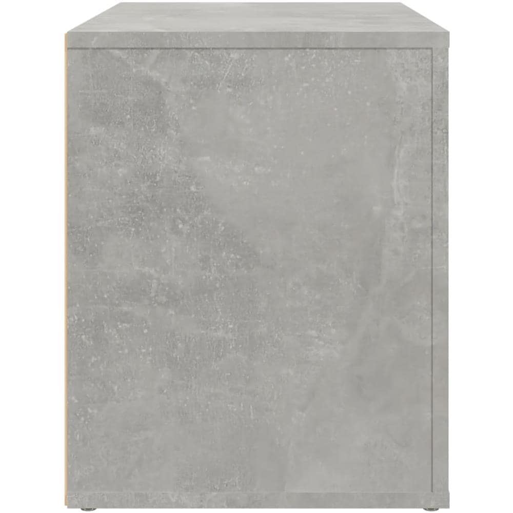 Comodino Grigio Cemento 60x36x45 Cm In Legno Multistrato - Foto 10
